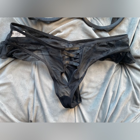 NWT Mapale Black Two Piece Lingerie size M/L - Picture 10 of 10